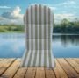 Sunbrella Sail Away Aloe Adirondack Chair Cushions or Adirondack Chair Pads