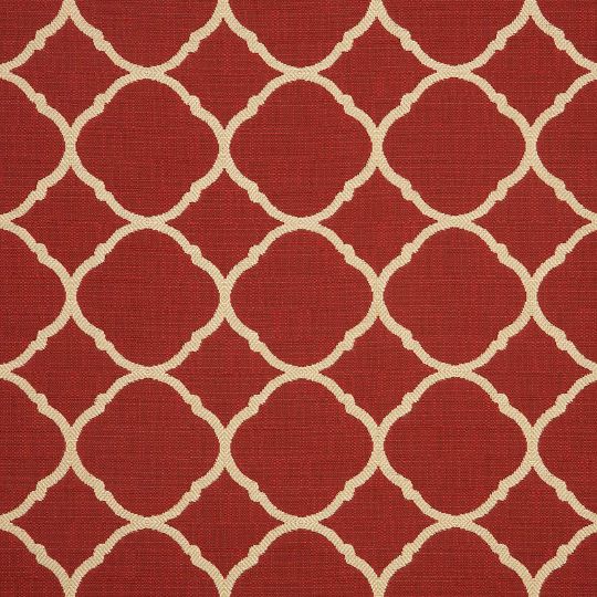 sunbrella Accord Crimson outdoor fabric for patio furniture cushions and outdoor pillows