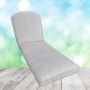 Sunbrella Boro Elegance Chaise Lounge Replacement Cushion Rounded Back