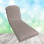 Sunbrella Cycle Sparrow Chaise Lounge Replacement Cushion Rounded Back