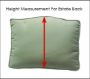 Picture of Exhale Rainwashed Patio Chair Cushion