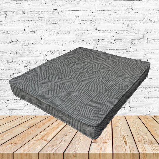 Richloom Solarium Brusto Stone Boxed Patio Dining Chair Seat Cushions – Custom Outdoor Comfort