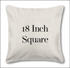 Outdoor Pillow or Patio Pillow 18" Square