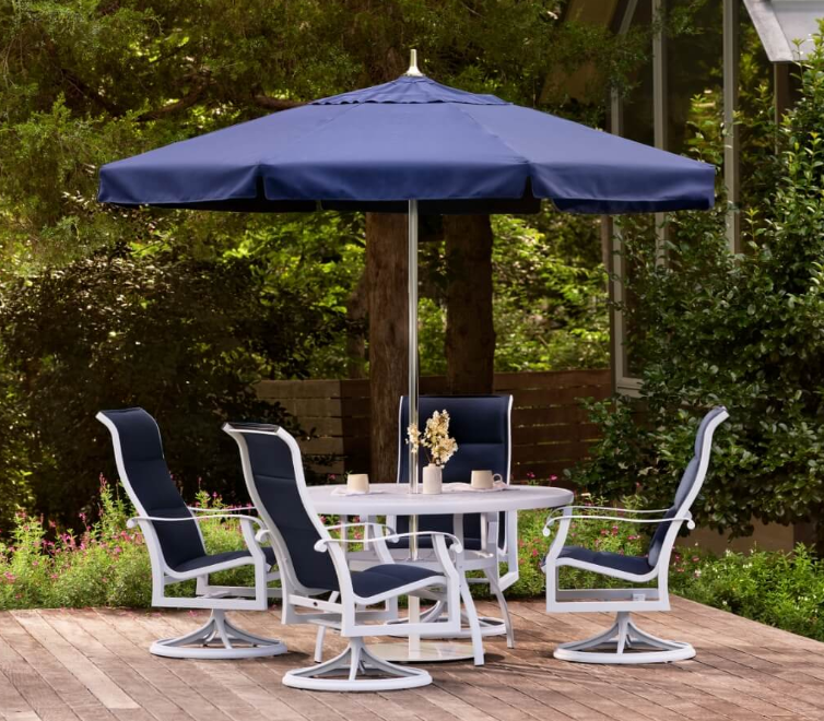 Updating your outdoor sling furniture will breathe new life into your outdoor spavcde